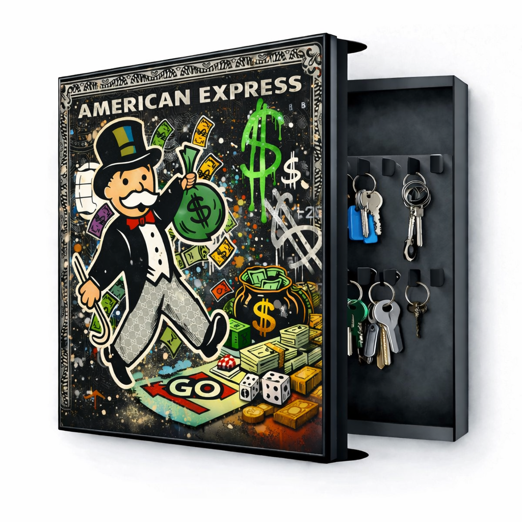 RaceVault Monopoly Edition — Der Schlüsselkasten für Gewinner