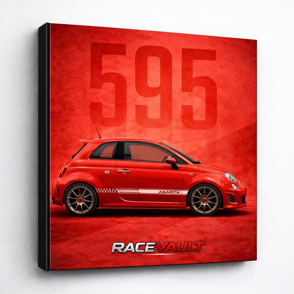 Abarth 595 Schlüsselkasten – Premium RaceVault Keybox