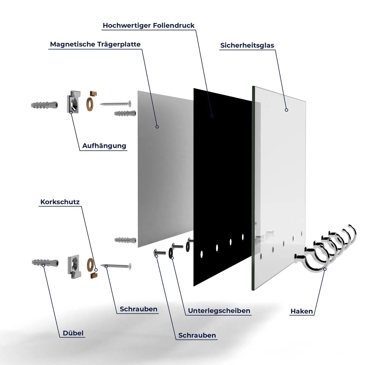 RaceVault Schlüsselbrett - BMW M3