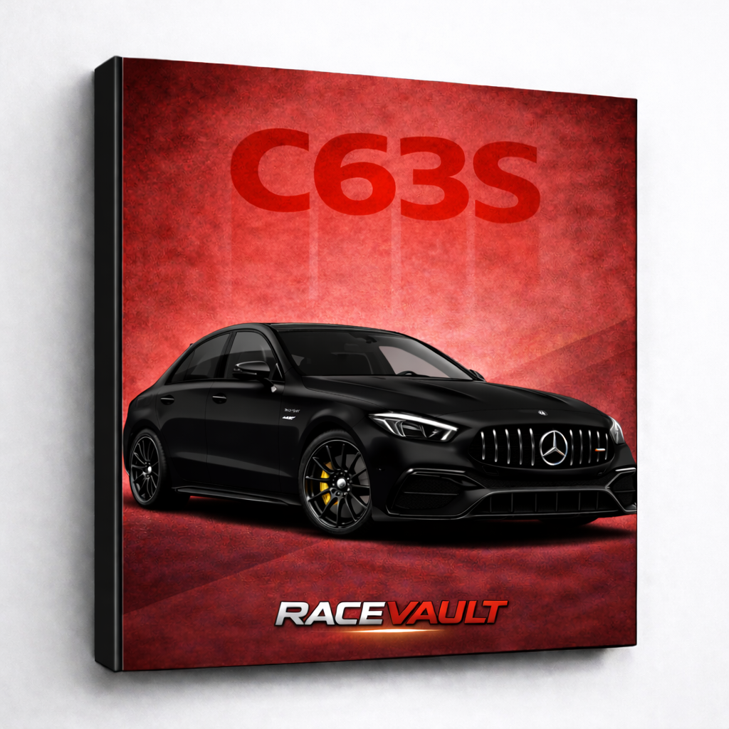 Mercedes C63S Schlüsselkasten – Premium RaceVault Keybox