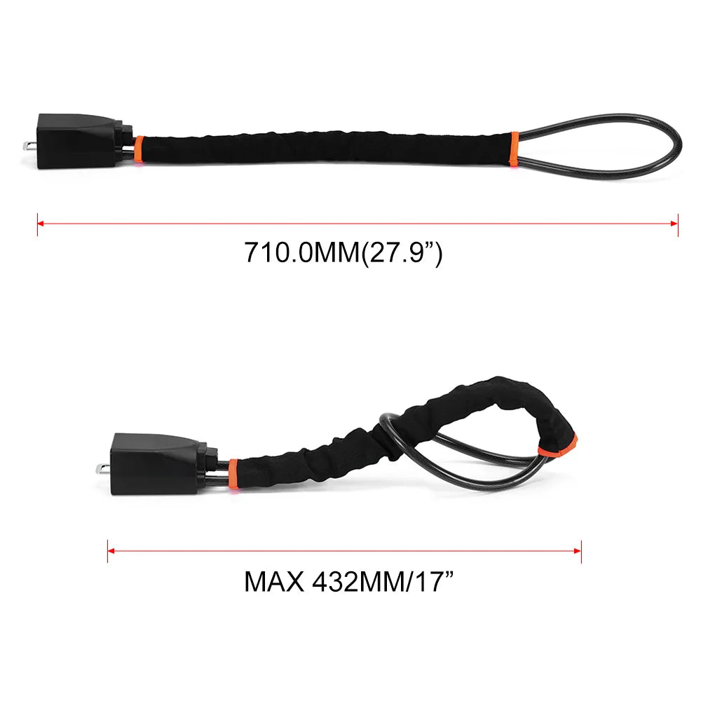 Lenkradschloss mit Stahlseil – Effektiver Diebstahlschutz für dein Fahrzeug