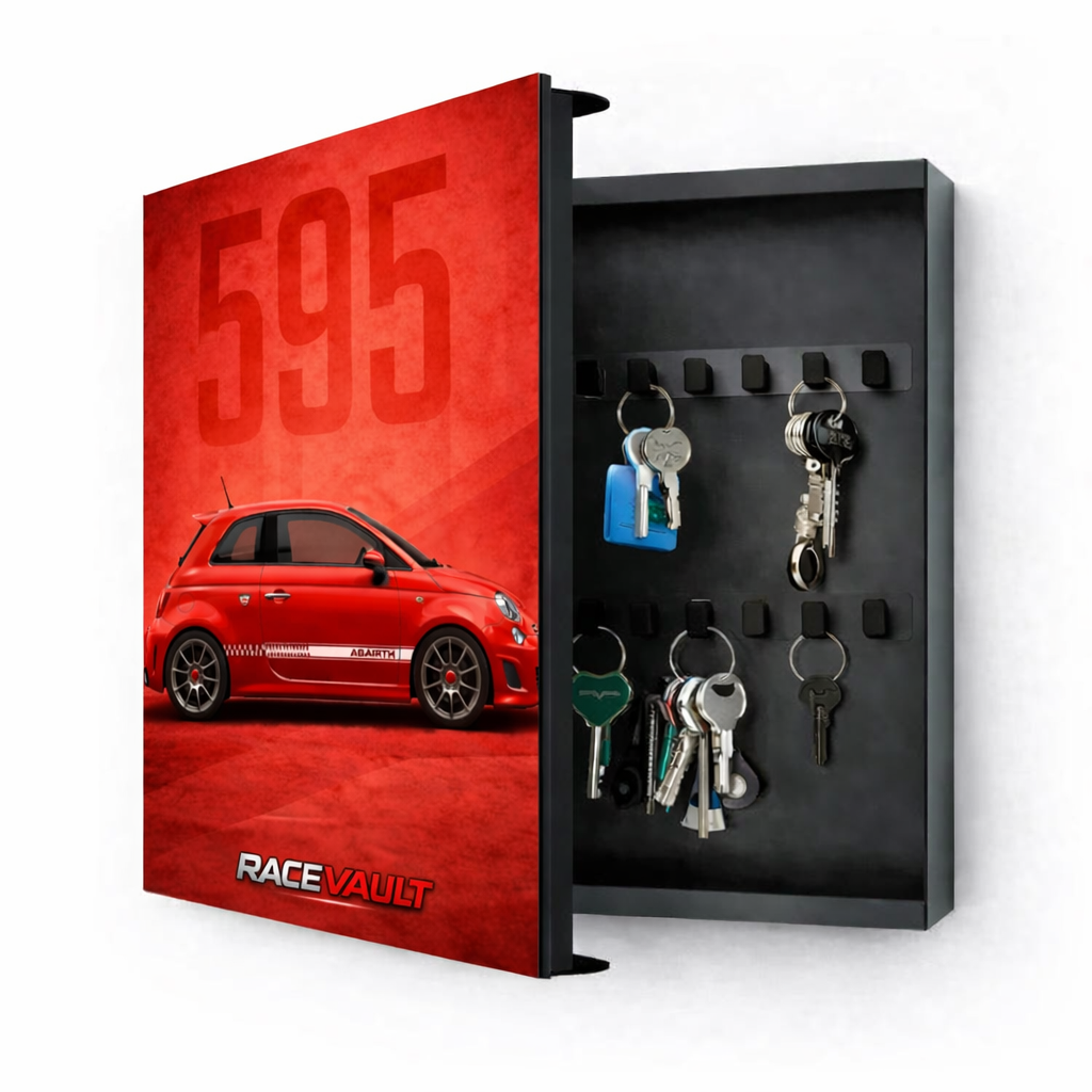 Abarth 595 Schlüsselkasten – Premium RaceVault Keybox